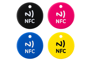 Adesivo NFC em PVC com epóxi