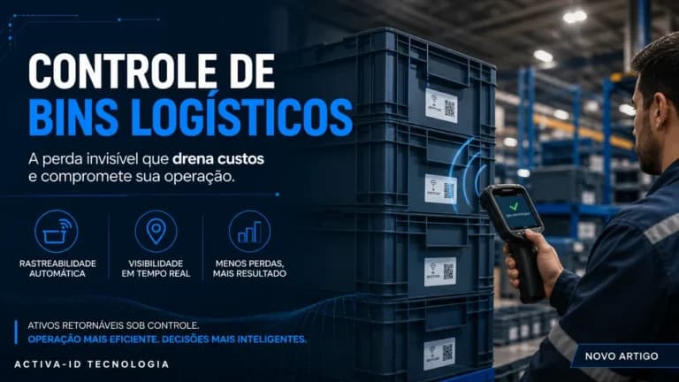 Como o controle de bins logísticos pode reduzir perdas na sua cadeia?