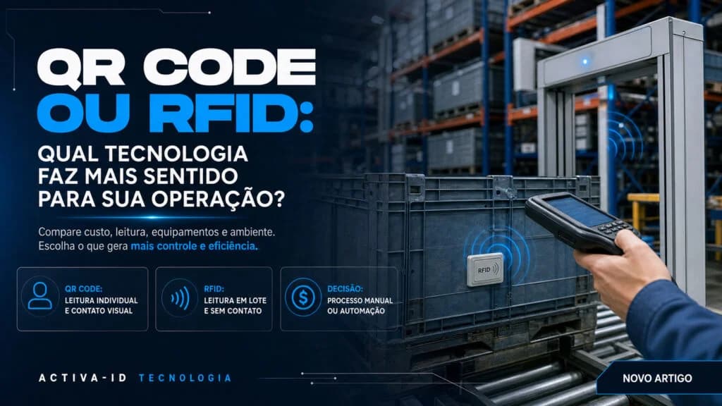 QR Code ou RFID: qual é melhor para controle e rastreabilidade?