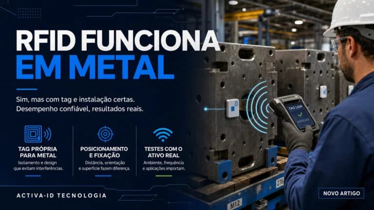 RFID funciona em metal? Como garantir leitura e ROI