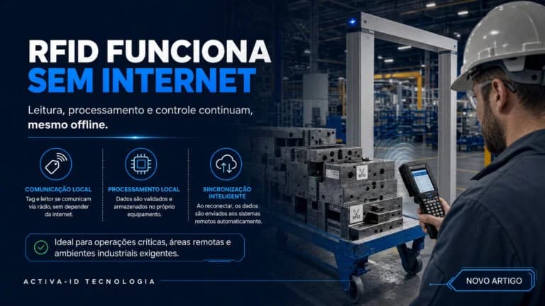 RFID funciona sem internet? O que pode operar offline