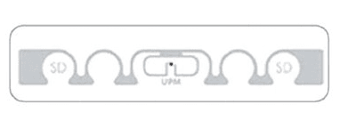 Etiqueta RFID UHD Short Dipole