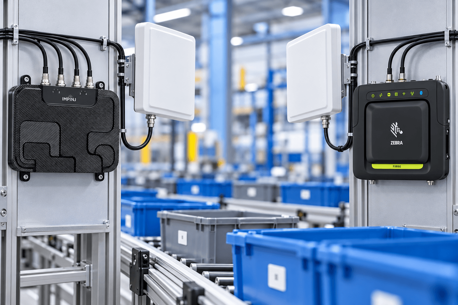 leitores e antenas RFID UHF
