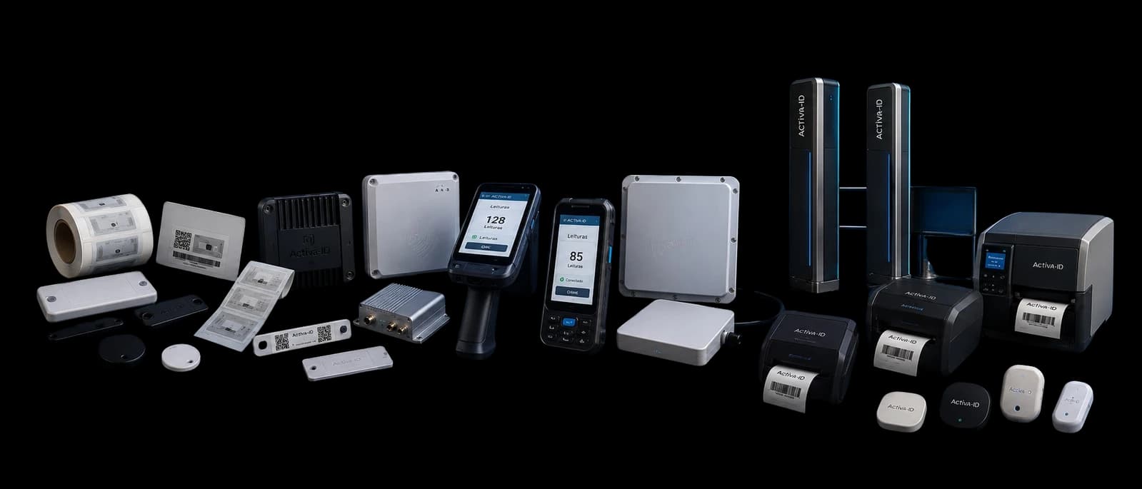 Produtos para Automação Activa-ID — Leitores RFID, Tags e Antenas