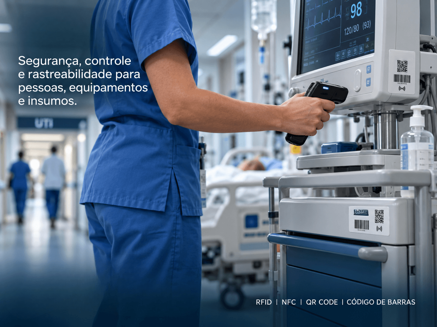 Rastreabilidade de ativos e enxoval em ambiente hospitalar