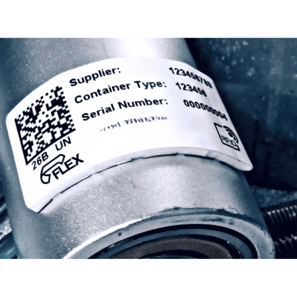Steelwave Flex – Etiqueta RFID UHF On-Metal Flexível para Superfícies Metálicas Curvas e Rastreamento de Ativos