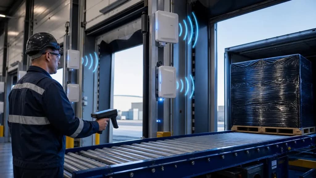 Como Leitores RFID Fixos Industriais Otimizam Sua Logística?