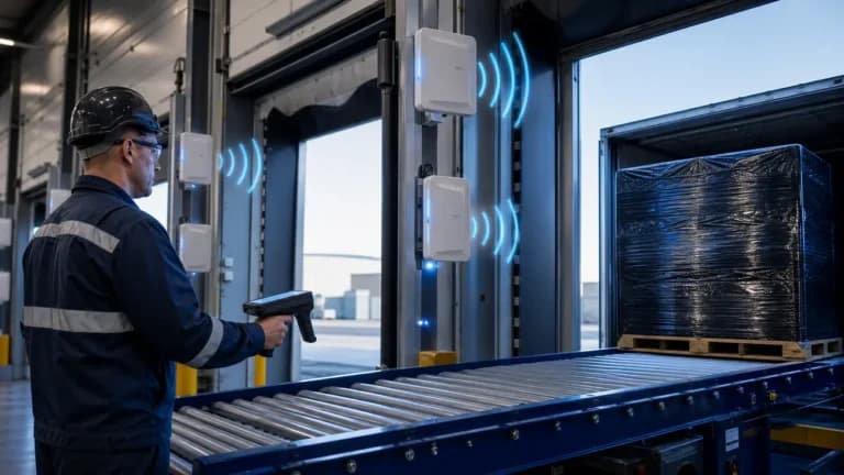 Como Leitores RFID Fixos Industriais Otimizam Sua Logística?