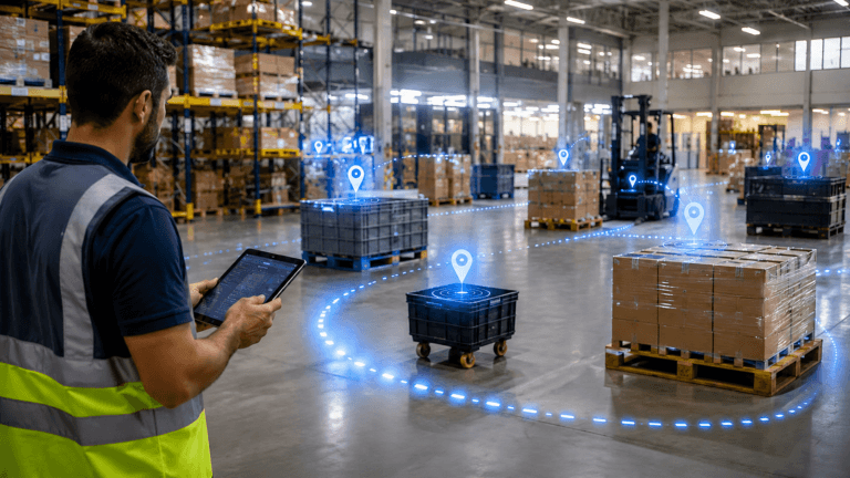 O que é RTLS? Como a localização em tempo real otimiza a logística?
