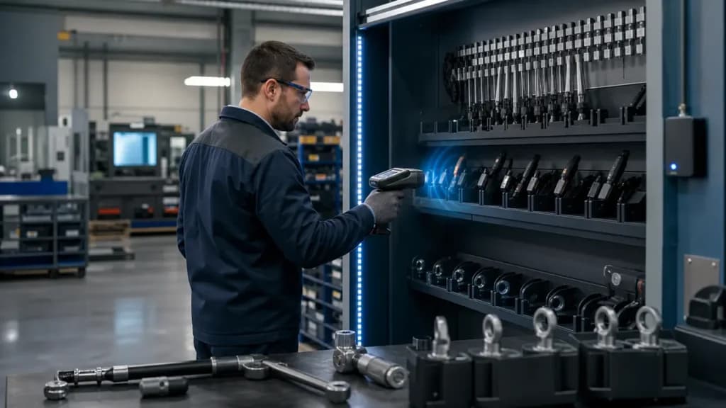 Como o rastreamento de ferramentas industriais reduz custos operacionais?