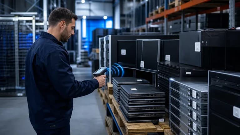 Como o rastreamento de ativos de TI com RFID otimiza o inventário?