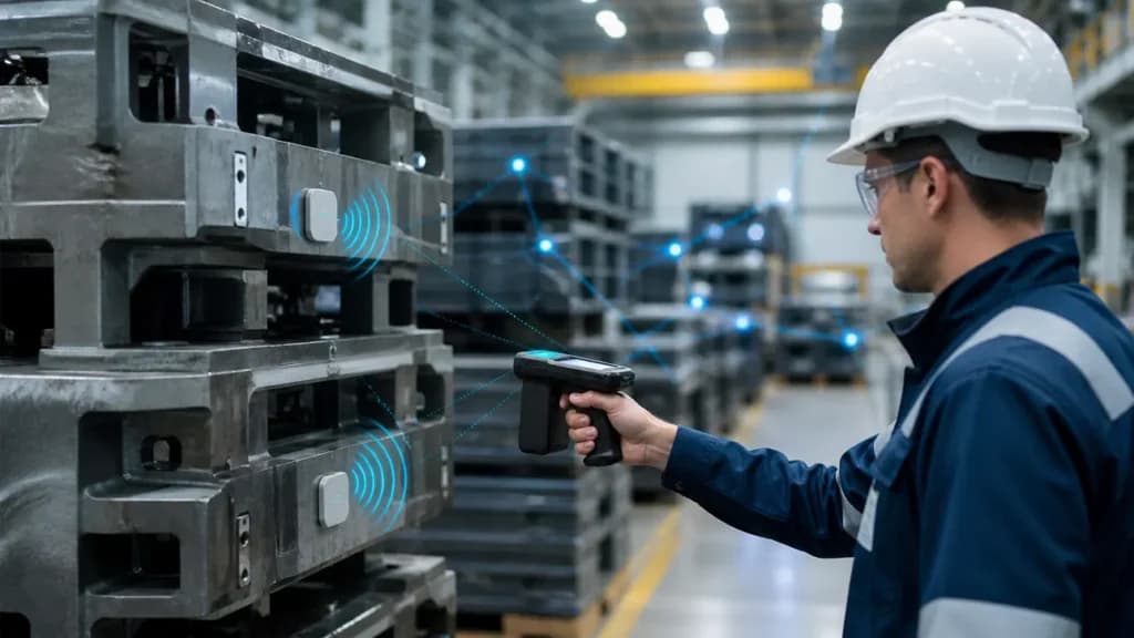 Como funciona a transmissão de dados BLE para rastreabilidade?