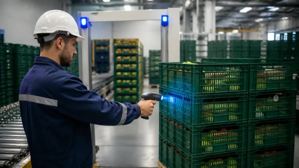 Como o rastreamento de bins de agroindústria reduz perdas e custos?
