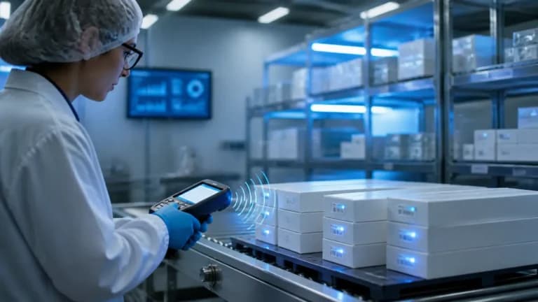 Como o RFID na indústria farmacêutica garante a rastreabilidade?