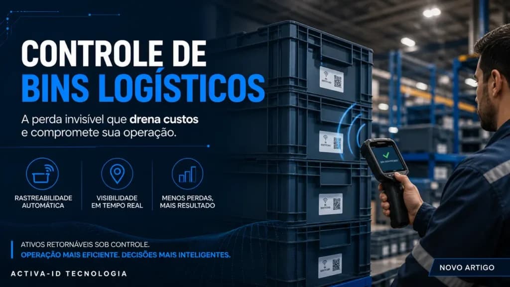 Como o controle de bins logísticos pode reduzir perdas na sua cadeia?