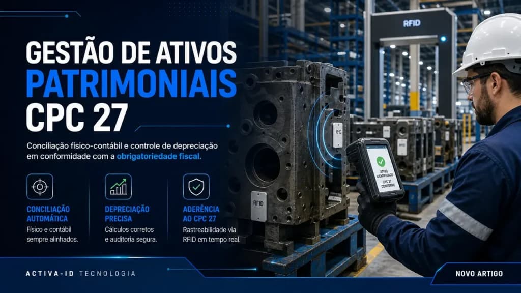 Como implementar gestão de ativos patrimoniais CPC 27 na logística industrial?