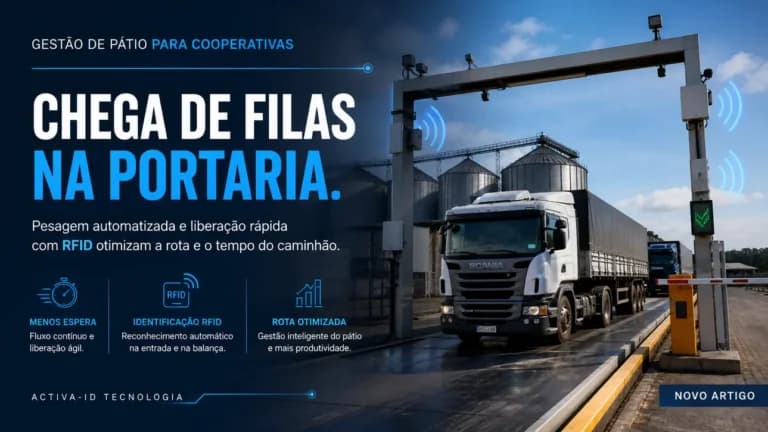 Como a gestão de pátio para cooperativas otimiza a logística agroindustrial?