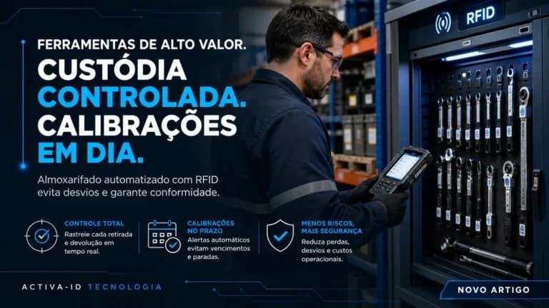 Como o rastreamento de ferramentas industriais pode evitar desvios e atrasos?