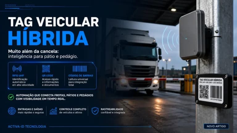 Tag veicular híbrida pedágio e pátio: por que ir além da cancela?