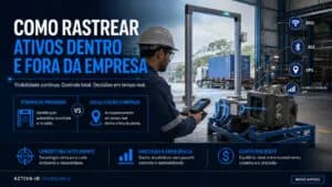 Como rastrear ativos dentro e fora da empresa?