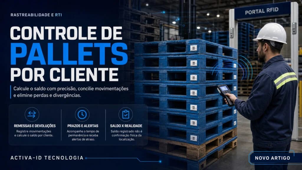 Como implementar controle de pallets por cliente na prática?