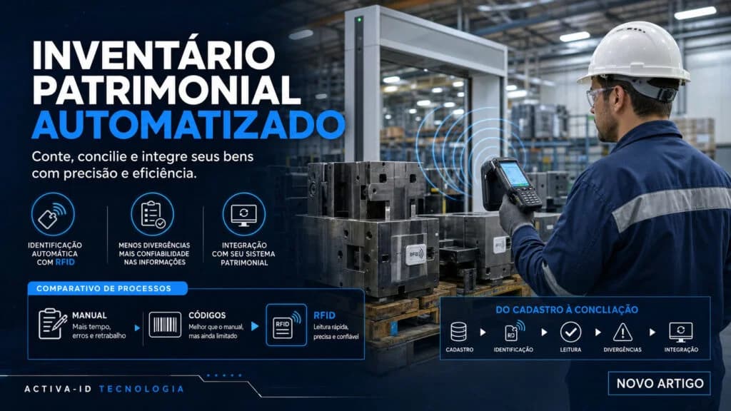 Inventário patrimonial automatizado: como reduzir perdas e erros?